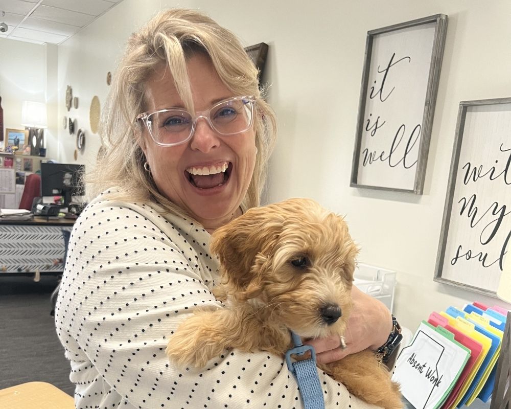 Puppy Gram delivery